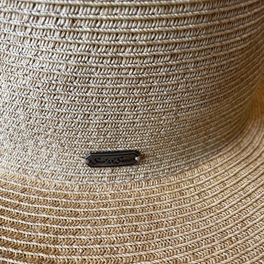 Sun n’ Sand straw hat, UPF 50+, excellent condition - Picture 3 of 6